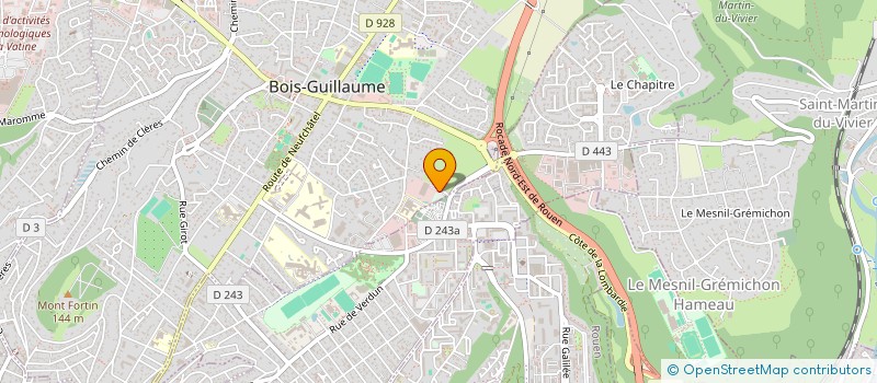 localisation de l'entreprise CANAFLORE à BOIS-GUILLAUME