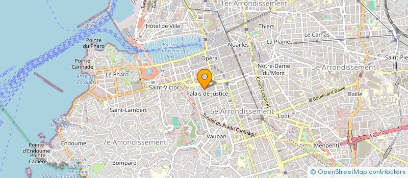 localisation de l'entreprise CANAILLE à MARSEILLE