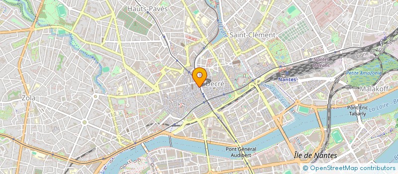 localisation de l'entreprise CANAILLE à NANTES