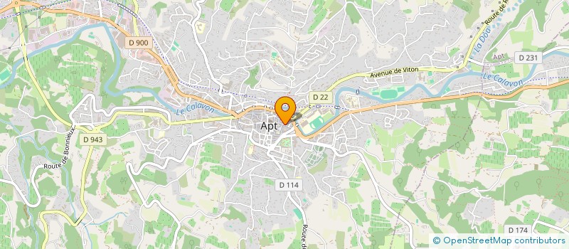 localisation de l'entreprise CANAILLE BOUTIQUE  APT