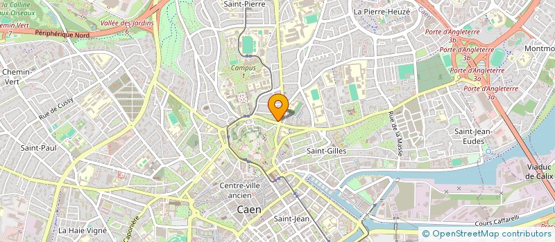 localisation de l'entreprise CANAILLES à CAEN