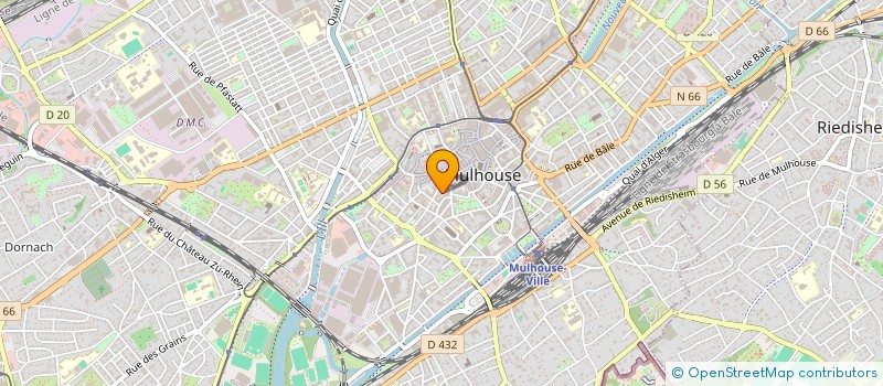 localisation de l'entreprise CANAILLOUS ET COMPAGNIE à MULHOUSE