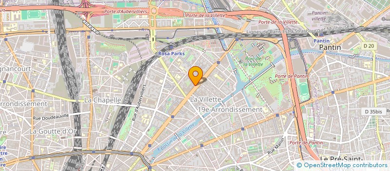 localisation de l'entreprise CANAL 131  PARIS