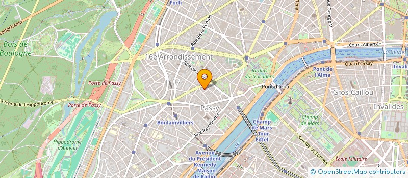 localisation de l'entreprise CANAL 16  PARIS