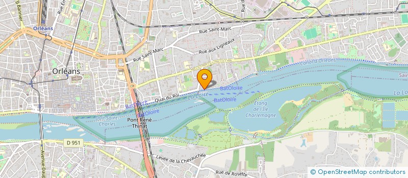 localisation de l'entreprise CANAL 69 à ORLEANS