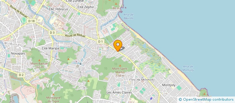 localisation de l'entreprise CANAL ADC  REMIRE-MONTJOLY