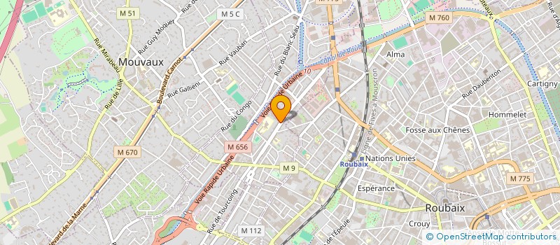 localisation de l'entreprise CANAL BERGES à TOURCOING