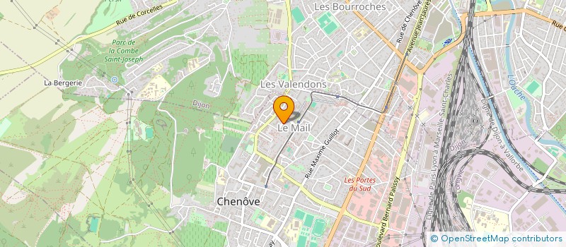 localisation de l'entreprise CANAL & CO à CHENOVE