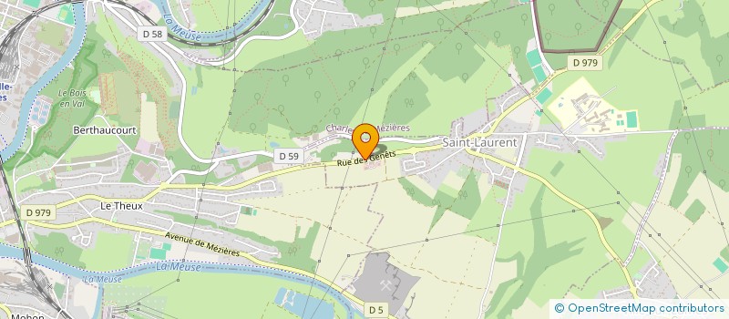 localisation de l'entreprise CANAL DE MAZARIN  SAINT-LAURENT