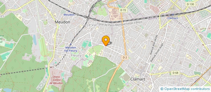 localisation de l'entreprise CANAL FRANCOPHONE à CLAMART
