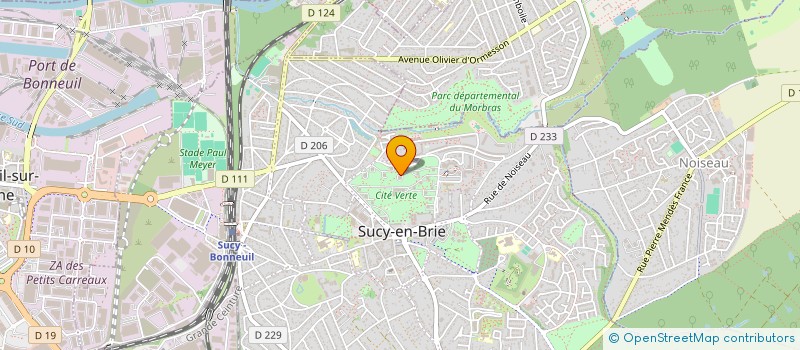 localisation de l'entreprise CANAL G à SUCY-EN-BRIE