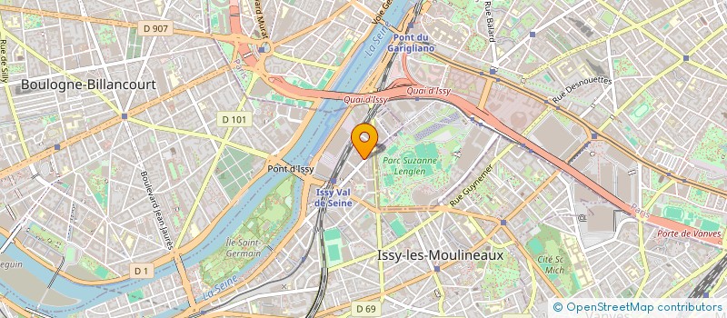 localisation de l'entreprise CANAL INTERNATIONAL DEVELOPMENT à ISSY-LES-MOULINEAUX