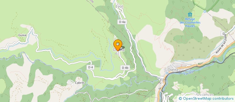 localisation de l'entreprise CANAL LA SERRE  NYER