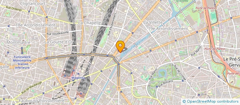 localisation de l'entreprise CANAL LEISURES  PARIS