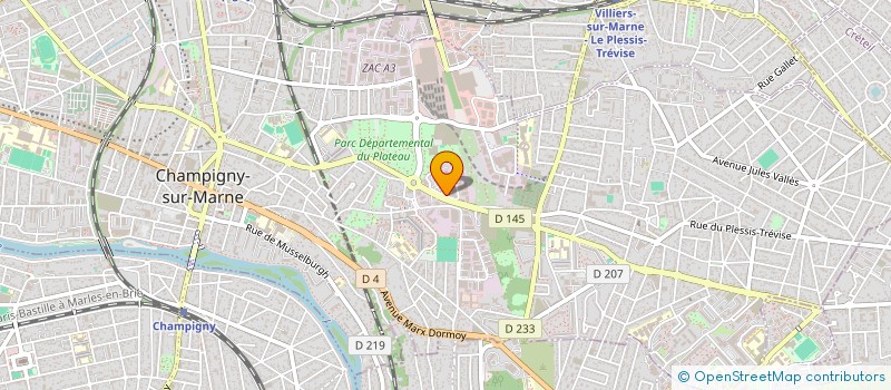 localisation de l'entreprise CANAL R C P à CHAMPIGNY-SUR-MARNE
