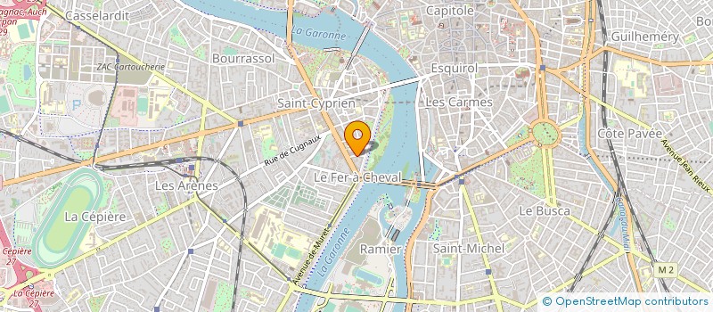 localisation de l'entreprise CANAL ROYAL DU LANGUEDOC CA RO LA à TOULOUSE