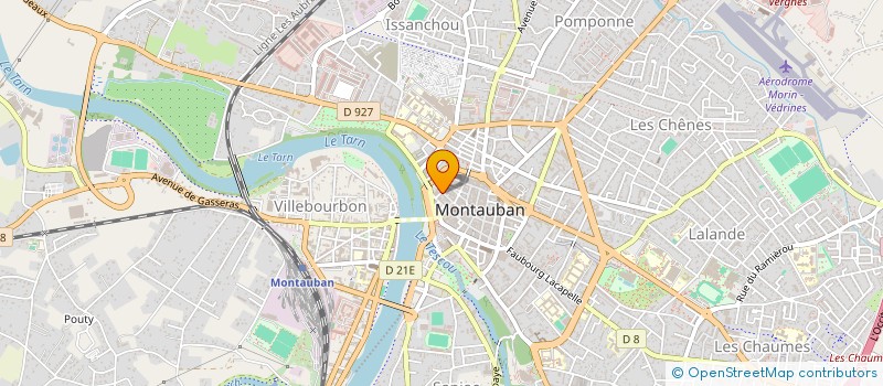 localisation de l'entreprise CANAL TARN ET GARONNE à MONTAUBAN