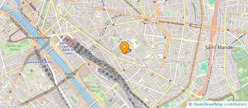 localisation de l'entreprise CANAL VISION à PARIS