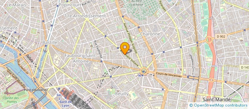 localisation de l'entreprise CANALAFRIQUE SAS à PARIS