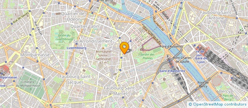 localisation de l'entreprise CANALE & FILS à PARIS