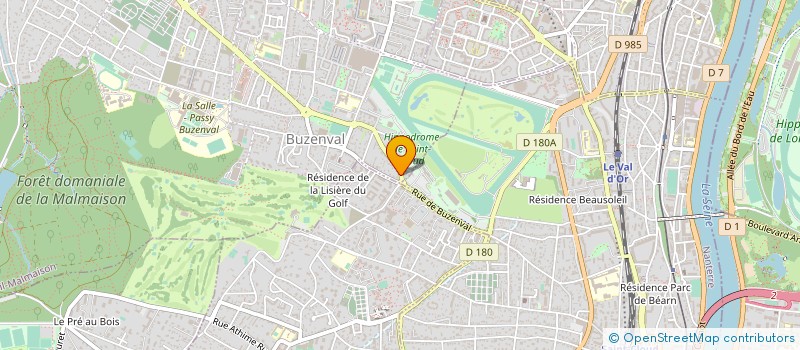 localisation de l'entreprise CANALIMAGINE à RUEIL-MALMAISON