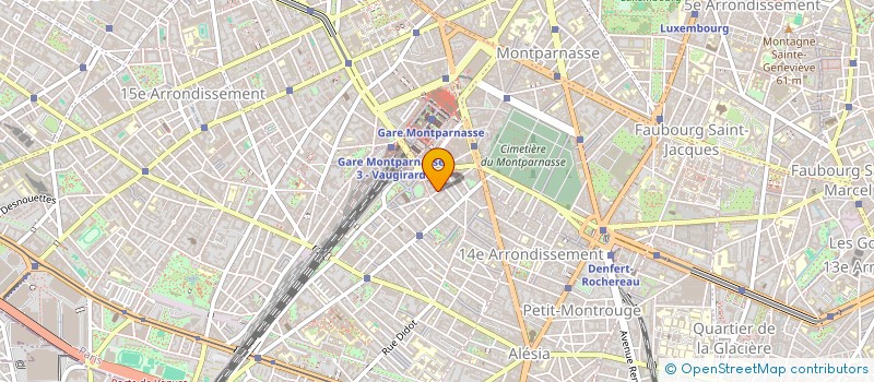 localisation de l'entreprise CANALISATIONS BRANCHEMENTS ET COMPTEURS à PARIS