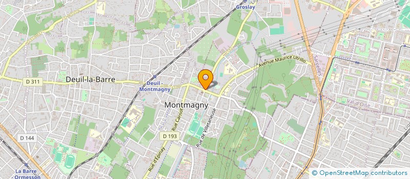 localisation de l'entreprise CANALOUS  MONTMAGNY