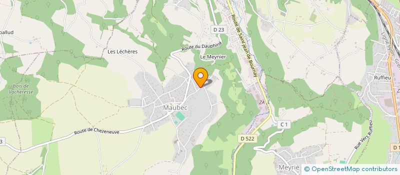 localisation de l'entreprise CANANEIA  MAUBEC