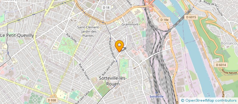 localisation de l'entreprise CANAP EXPRESS à SOTTEVILLE-LES-ROUEN