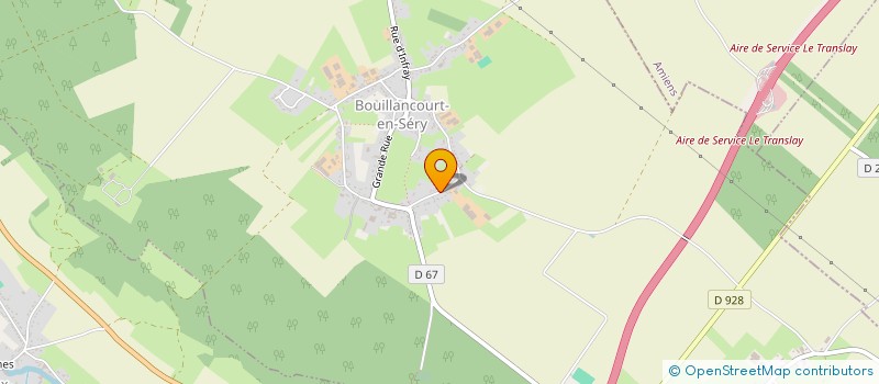 localisation de l'entreprise CANAPLE  BOUILLANCOURT-EN-SERY