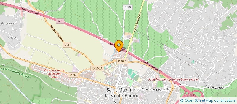 localisation de l'entreprise CANAPLI  SAINT-MAXIMIN-LA-SAINTE-BAUME