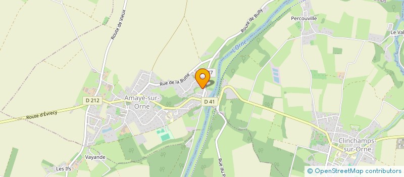 localisation de l'entreprise CANARD  AMAYE-SUR-ORNE