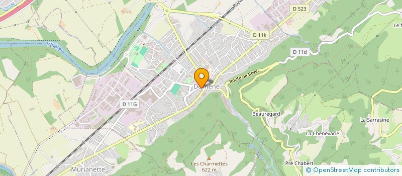 localisation de l'entreprise CANARD ARIAS  DOMENE