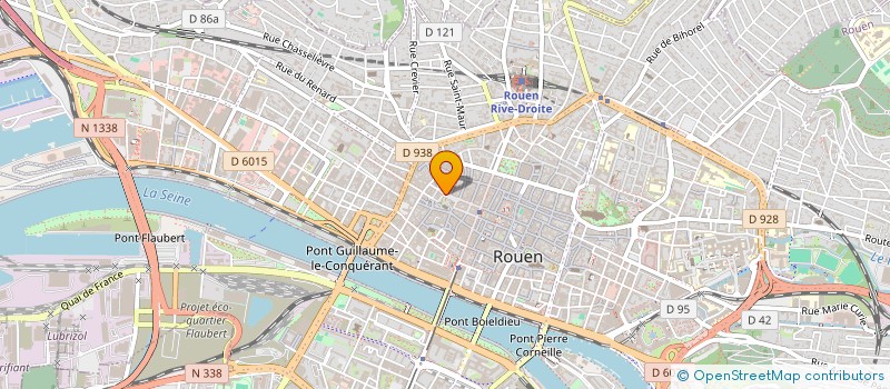 localisation de l'entreprise CANARDOU  ROUEN