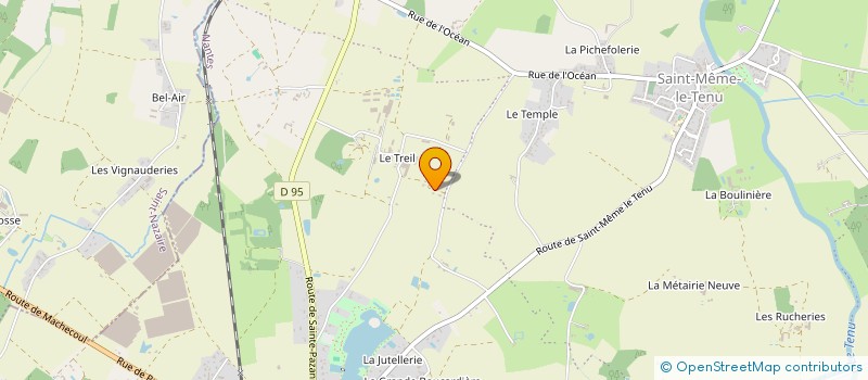 localisation de l'entreprise CANARDS DU TREIL à MACHECOUL-SAINT-MEME