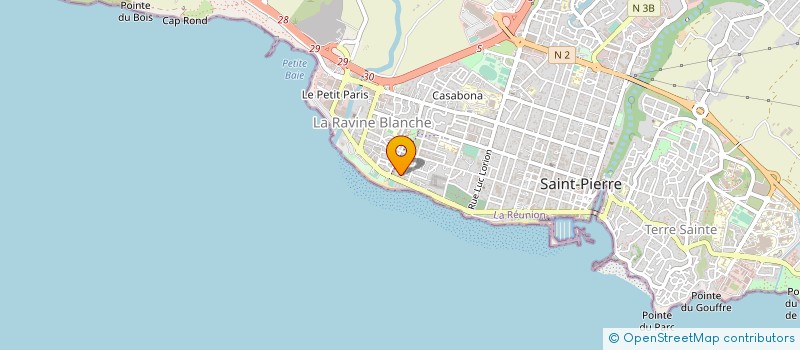 localisation de l'entreprise CANAREGGIO 1409 à SAINT-PIERRE