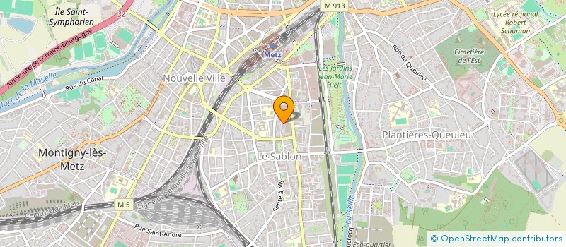 localisation de l'entreprise CANARTISHOP  METZ