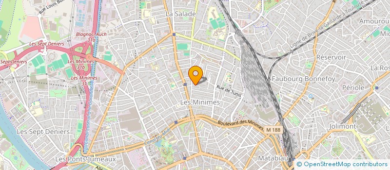 localisation de l'entreprise CANARTRECHO à TOULOUSE