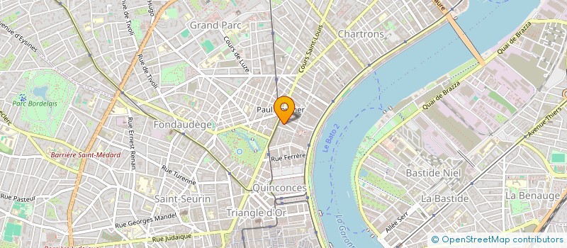 localisation de l'entreprise CANARY BAY  BORDEAUX