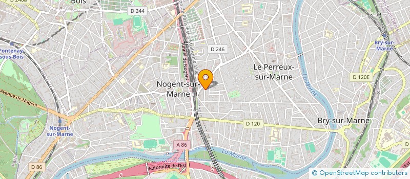 localisation de l'entreprise CANASTEL VALERO à LE PERREUX-SUR-MARNE