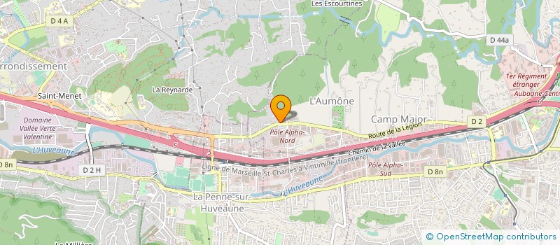 localisation de l'entreprise CANAVESE à AUBAGNE