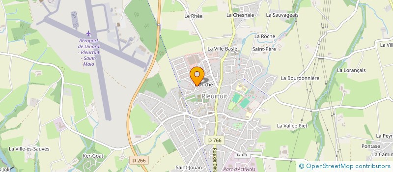 localisation de l'entreprise CANAVESE  PLEURTUIT