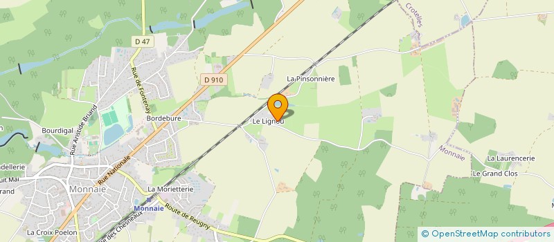 localisation de l'entreprise CANAVESI  MONNAIE