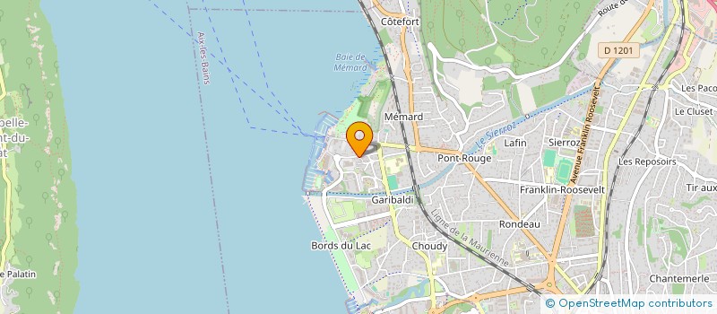 localisation de l'entreprise CANBER  AIX-LES-BAINS