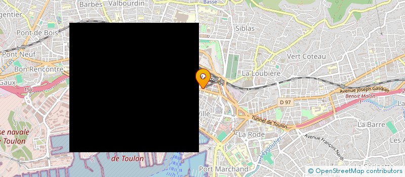 localisation de l'entreprise CANBOU  TOULON