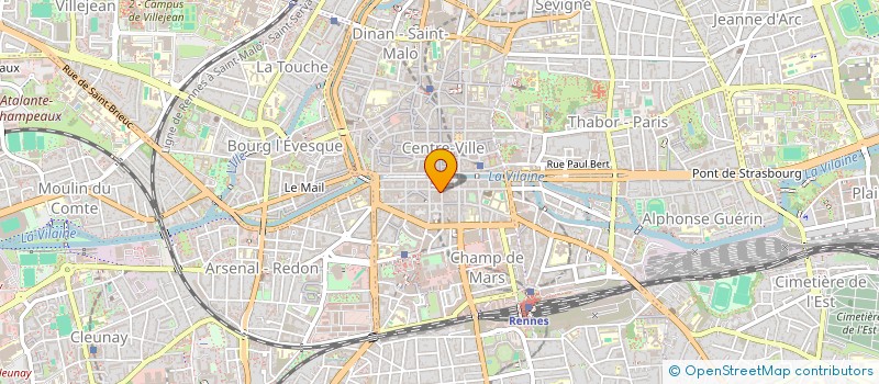 localisation de l'entreprise CANCAVENA à RENNES