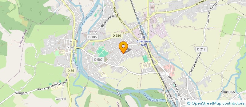 localisation de l'entreprise CANCE BERLANNE à NAY