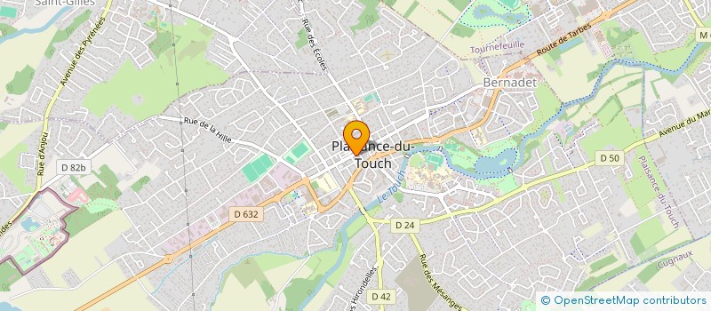 localisation de l'entreprise CANCEL SOLINE  PLAISANCE-DU-TOUCH