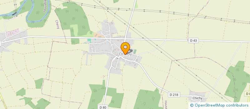 localisation de l'entreprise CANCELA PROJECTION à ORMOY