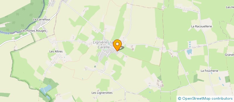 localisation de l'entreprise CANCER - ECOUTE - PARTAGE  VILLENEUVE-EN-PERSEIGNE
